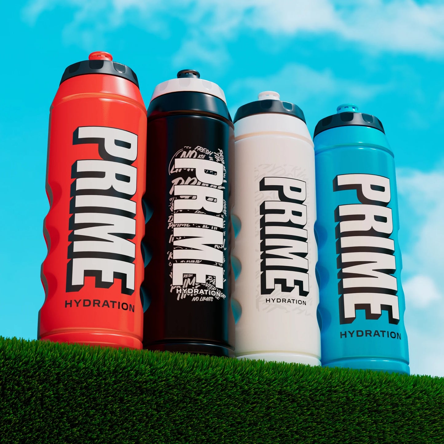 Hydration Squeeze Bottle, 1L - BLUE