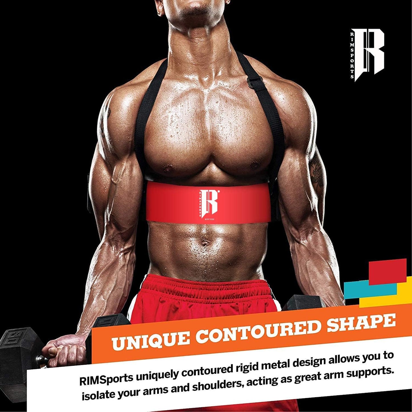 Weight Lifting Arm Blaster for Biceps & Triceps Heavy Duty Bicep Blaster for Barbell and Dumbell Curl Portable Bicep Curl Support Isolator for Muscle Gains Premium Biceps Workout Equipment