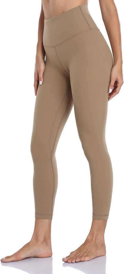 Essential Leggings 25'', High Waisted Comfortable Soft Athletic Yoga Pants