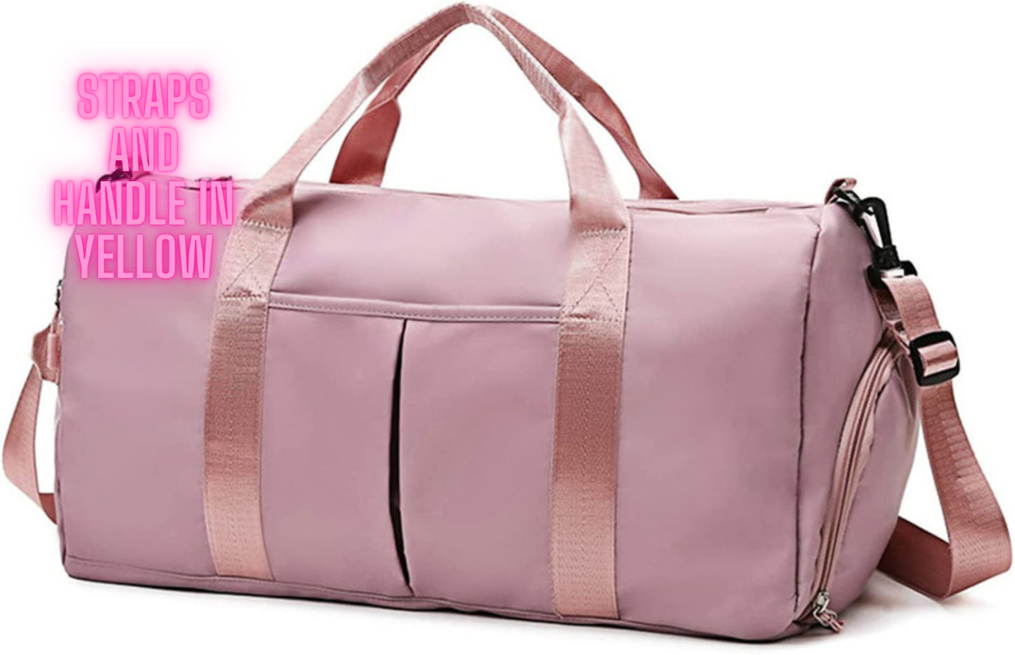 US Sports Gym Travel Duffel Bag Wet Pocket Shoes Compartment Swim Yoga Training