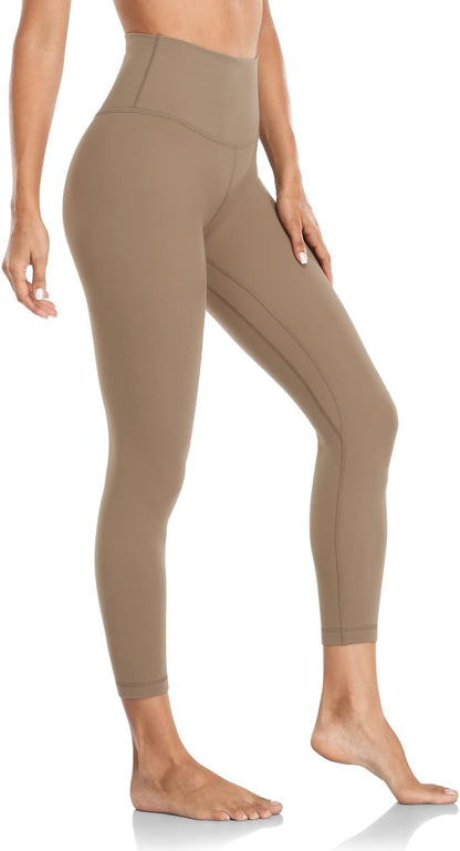 Essential Leggings 25'', High Waisted Comfortable Soft Athletic Yoga Pants
